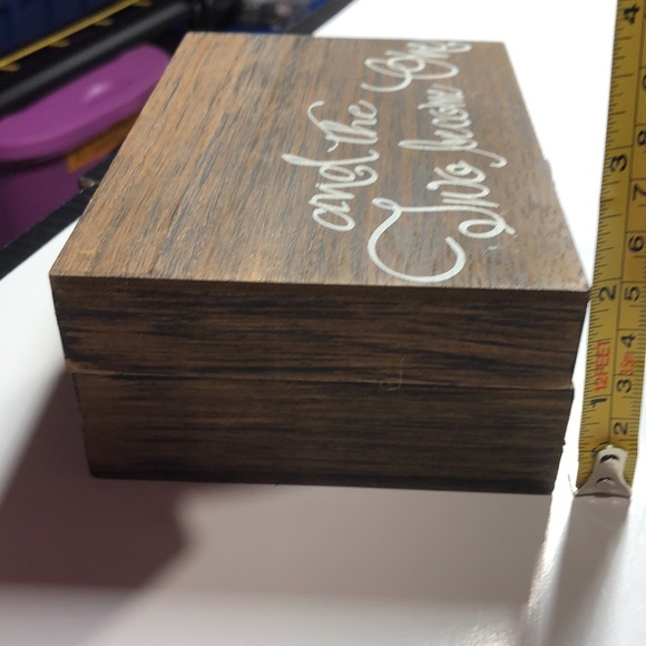 Brown ring box - Picture 7 of 7